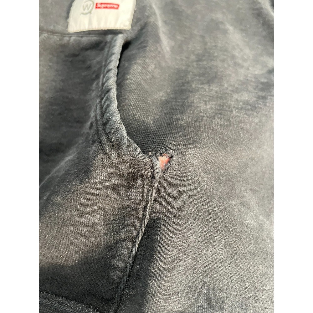 SUPREME × WTAPS Sic'em! Hooded Sweatshirt Men's Size M Black - Picture 7 of 16